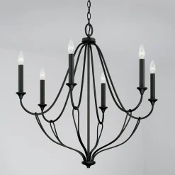Claude Chandelier - 6 Light