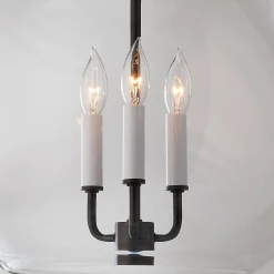 Clear Glass Sphere Chandelier