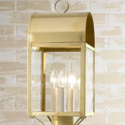 Colonial Metalcrafts Arched Outdoor Post Light