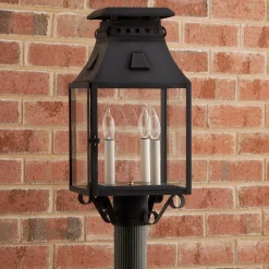 Colonial Metalcrafts Federal Outdoor Post Light - Tall