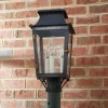 Colonial Metalcrafts Franklin Outdoor Post Light