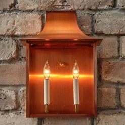Colonial Metalcrafts Georgian Outdoor Sconce - Medium