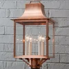 Colonial Metalcrafts Georgian Outdoor Post Light - Large