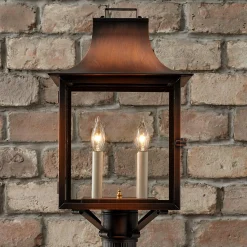 Colonial Metalcrafts Georgian Outdoor Post Light - Large