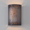 Colonial Metalcrafts Hammered Copper Indoor Sconce