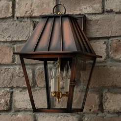 Colonial Metalcrafts Mansard Outdoor Carriage Light - Large
