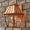 Colonial Metalcrafts Mansard Outdoor Carriage Light - Large
