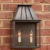 Colonial Metalcrafts Mansard Outdoor Sconce - Large