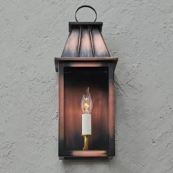 Colonial Metalcrafts Mansard Outdoor Sconce - Small
