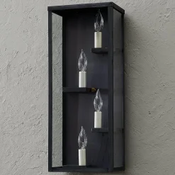 Colonial Metalcrafts Modern Shelf Outdoor Sconce