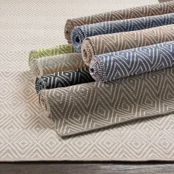 Concentric Diamond Indoor / Outdoor Rug