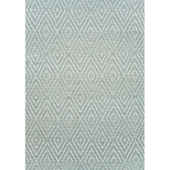 Concentric Diamond Indoor / Outdoor Rug