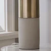 Concrete Cylinder Table Lamp