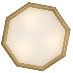 Contemporary Hexagon Ceiling Light