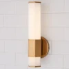 Contemporary Hexagon LED Bath Sconce