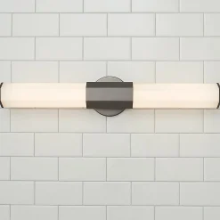 Contemporary Hexagon LED Vanity Light - Small