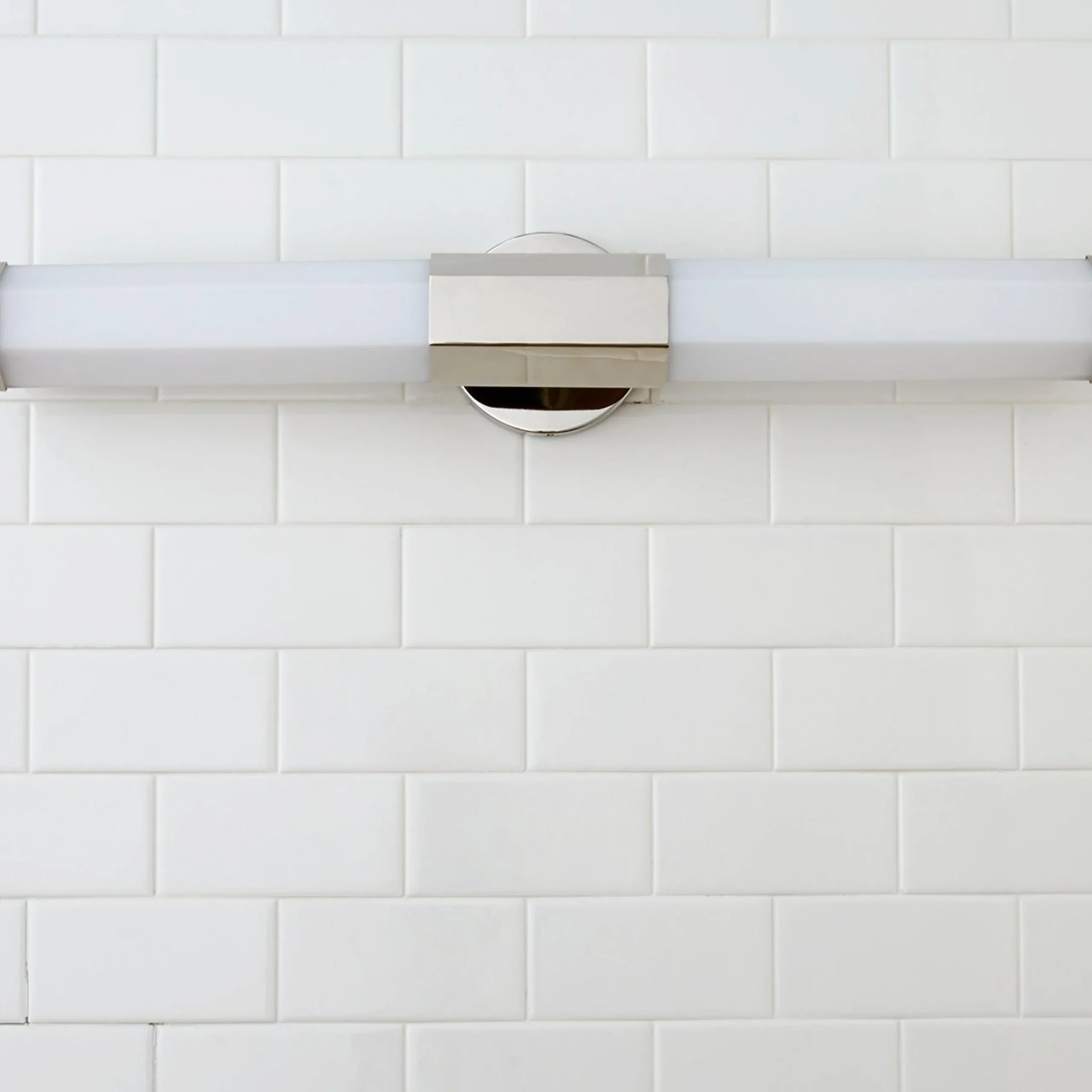 Contemporary Hexagon LED Vanity Light - Small