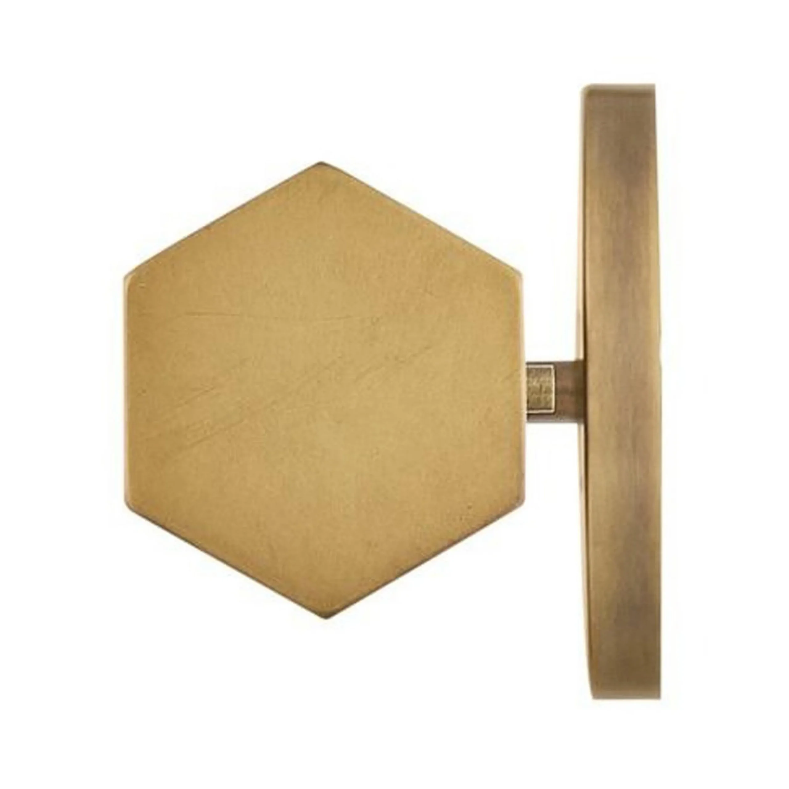 Contemporary Hexagon LED Vanity Light - Large