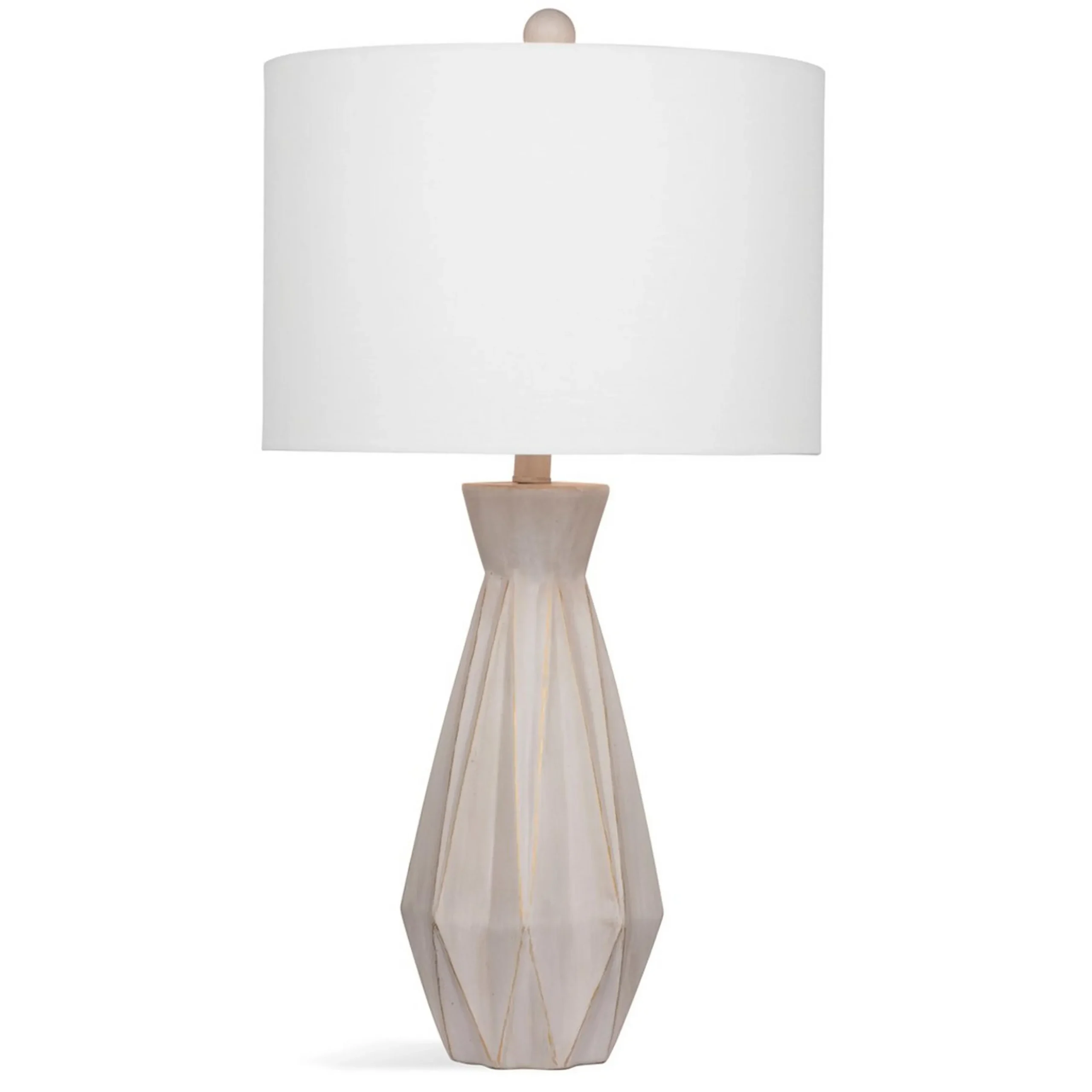 Contemporary Prismatic Concrete Table Lamp