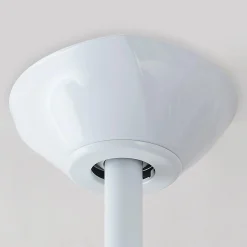 58" Contemporary Twisted Blade LED Ceiling Fan