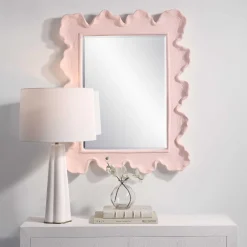 Coral Curve Mirror - Rectangle