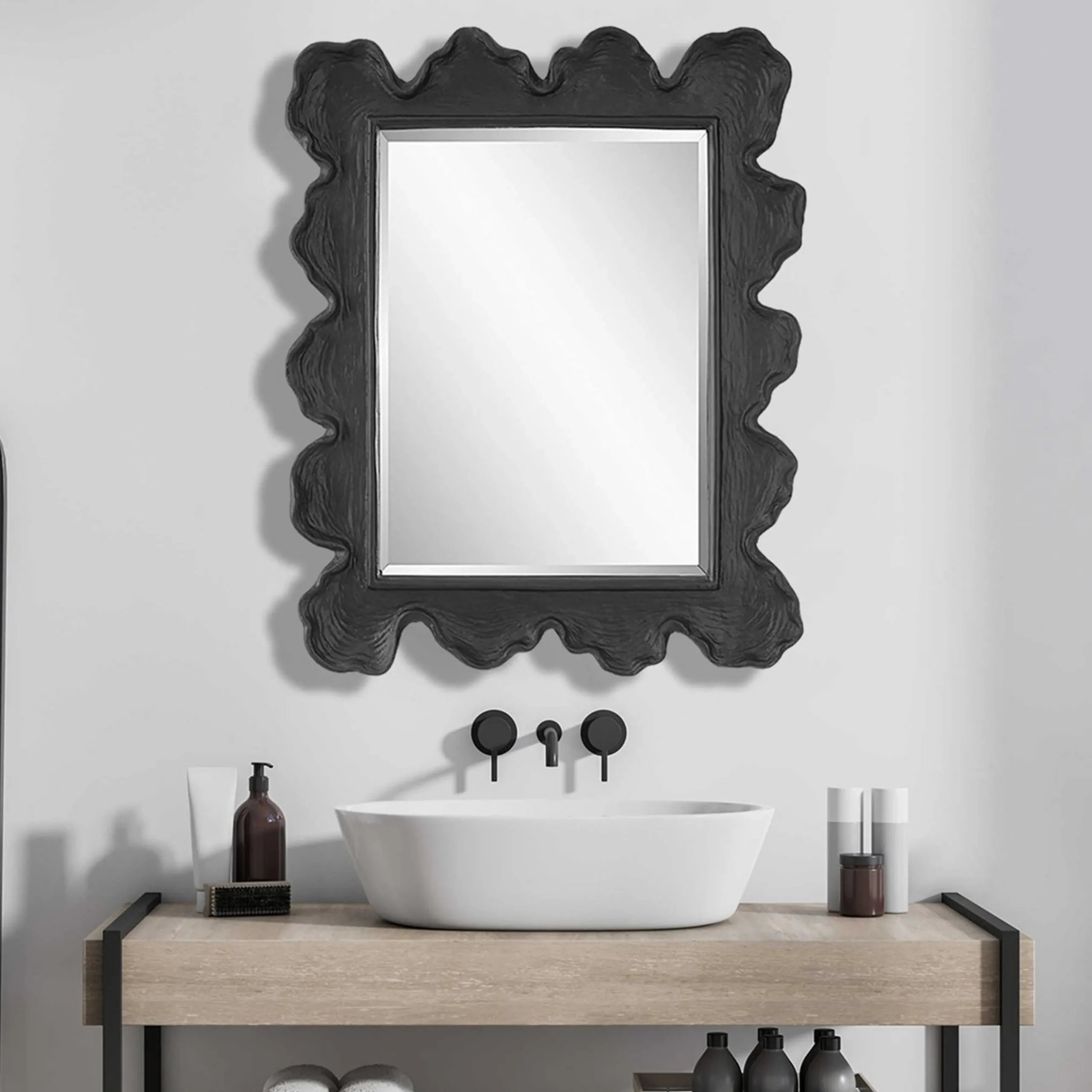 Coral Curve Mirror - Rectangle