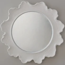 Coral Curve Mirror - Round