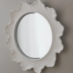 Coral Curve Mirror - Round
