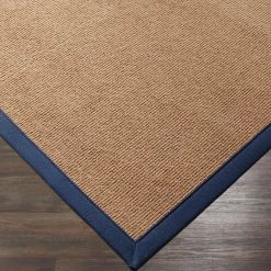 Cotton Binding Wool Sisal Rug