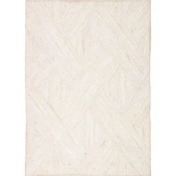 Crossed Construct Handwoven Rug