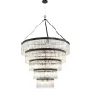 Crystal Alstro Five-Tier Chandelier