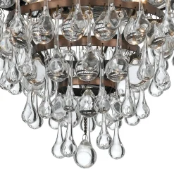 Crystal Ball Wedding Cake Ceiling Light