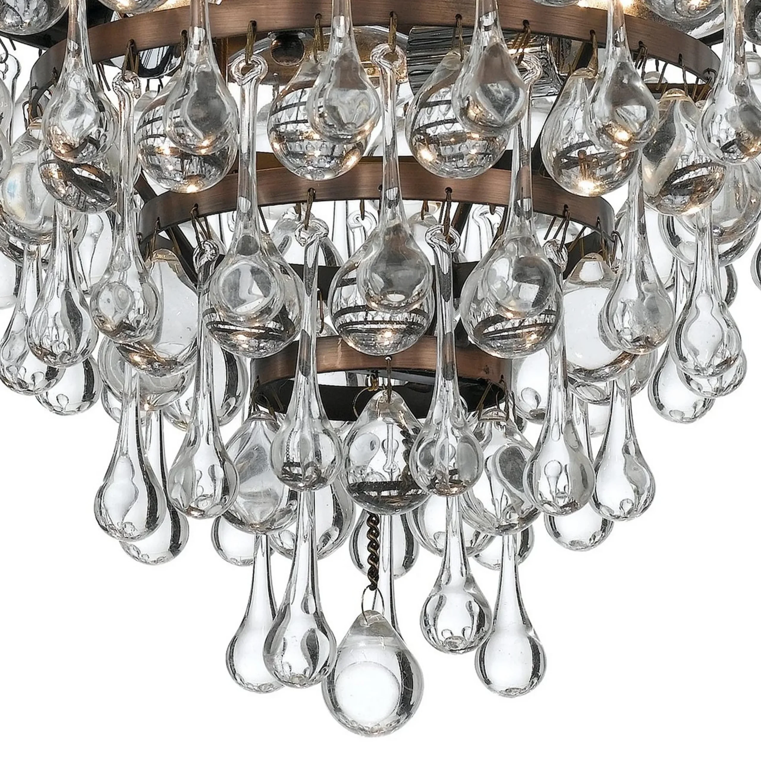 Crystal Ball Wedding Cake Ceiling Light