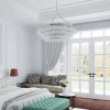 Crystal Ball Wedding Cake Chandelier