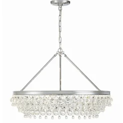 Crystal Ball Wedding Cake Chandelier