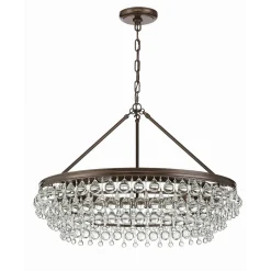 Crystal Ball Wedding Cake Chandelier