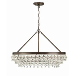 Crystal Ball Wedding Cake Chandelier