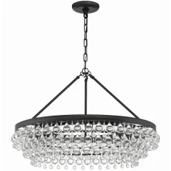Crystal Ball Wedding Cake Chandelier