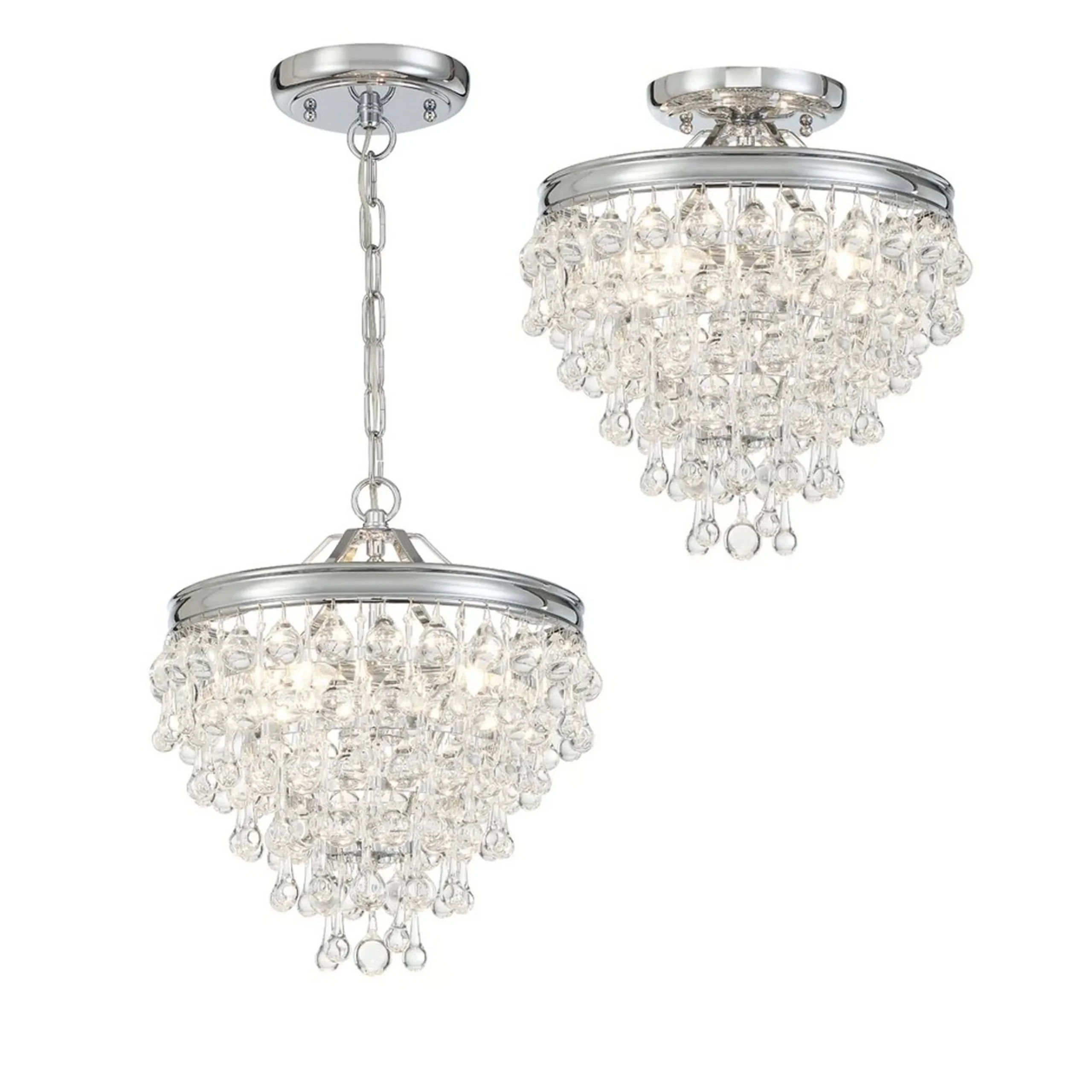 Crystal Ball Wedding Cake Lantern - Convertible