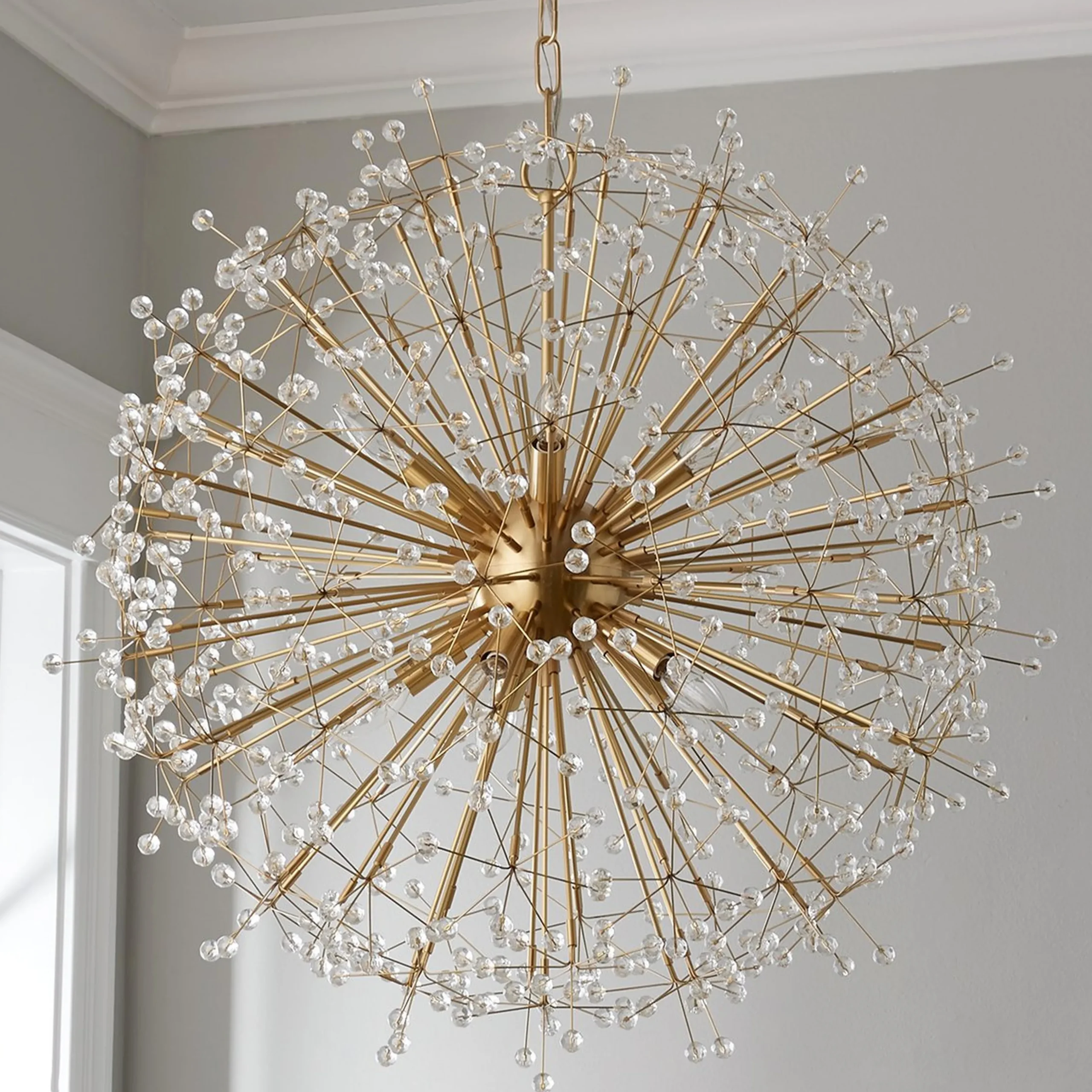 Crystal Dandelion Chandelier - Large