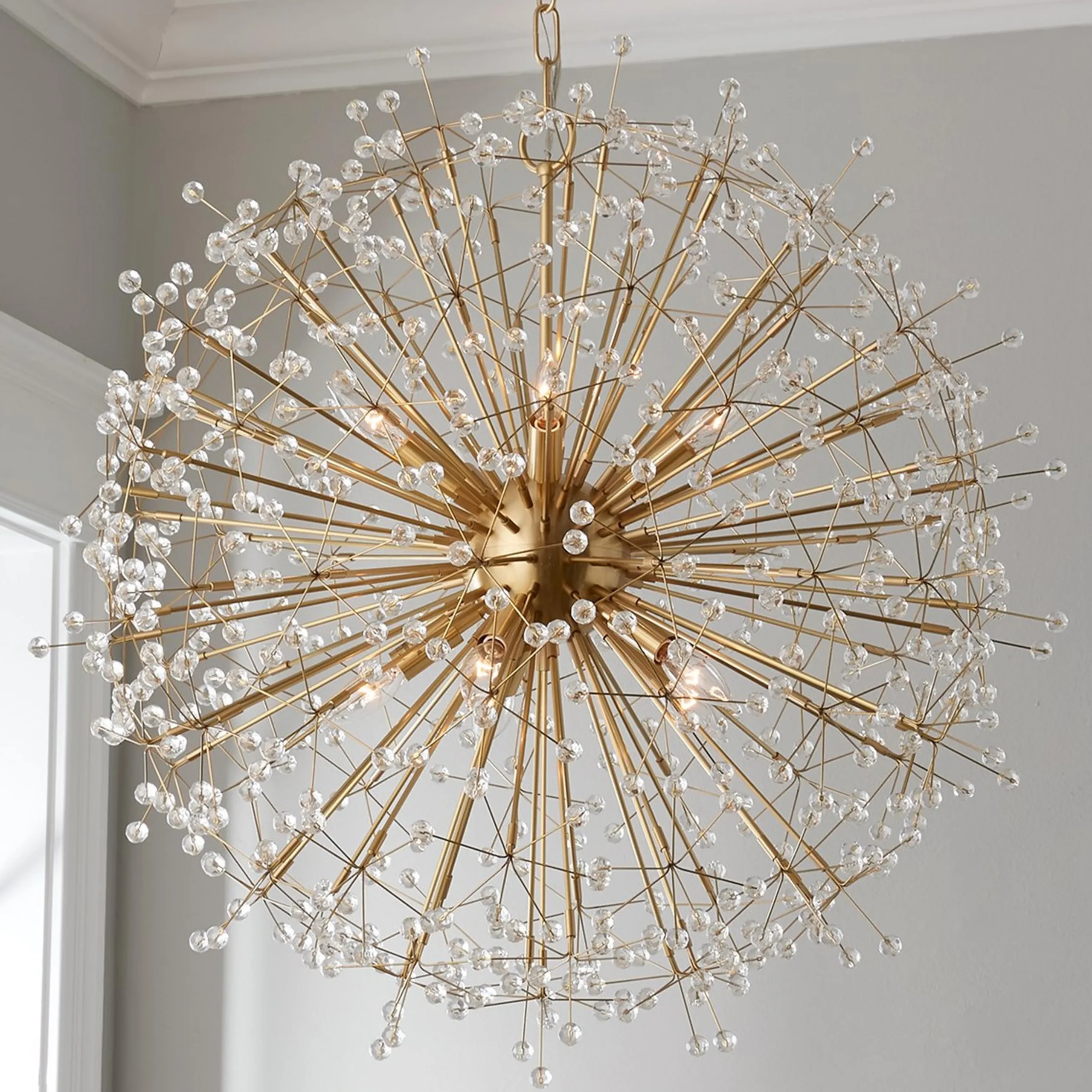 Crystal Dandelion Chandelier - Large