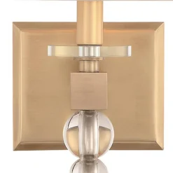 Crystal Poppy Sconce