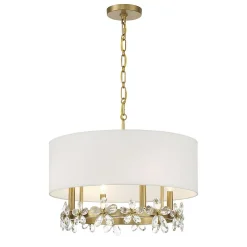 Crystal Wreath Chandelier