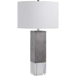 Cubed Contrast Table Lamp