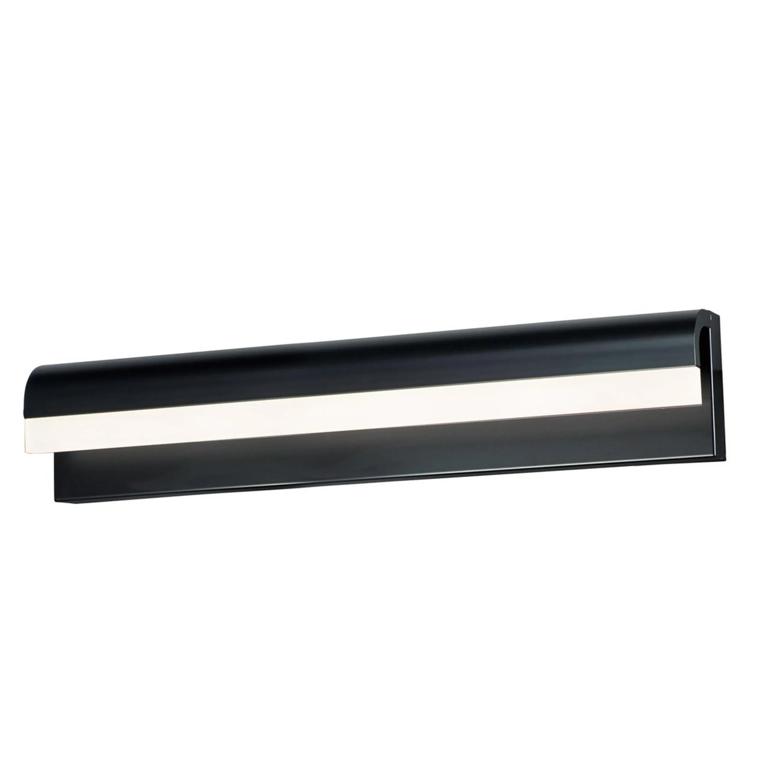 Curved LED Lean Vanity Light - Medium