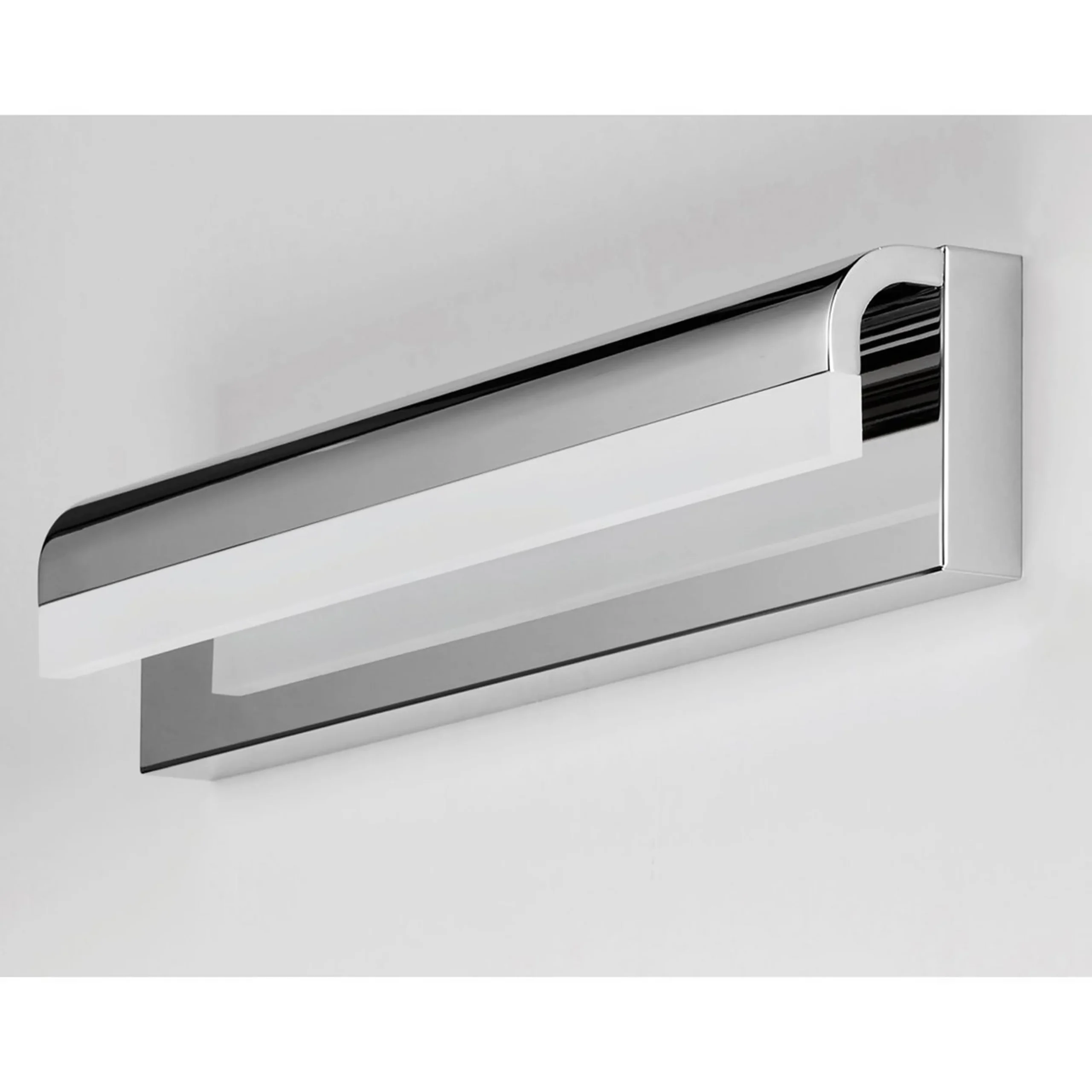 Curved LED Lean Vanity Light - Medium