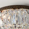 Cut Crystal Basket Ceiling Light - Large