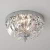 Cut Crystal Basket Ceiling Light - Small