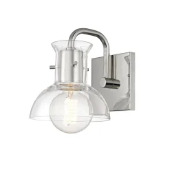 Cut Round Flask Bath Sconce