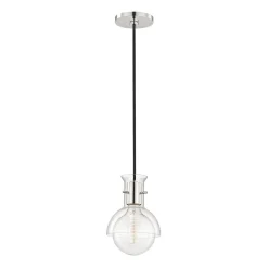 Cut Round Flask Pendant